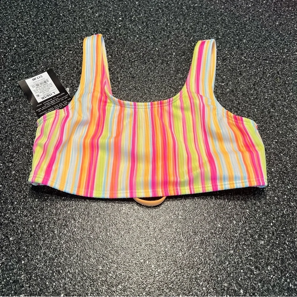 Bundle Girl's Swim Tops Size L